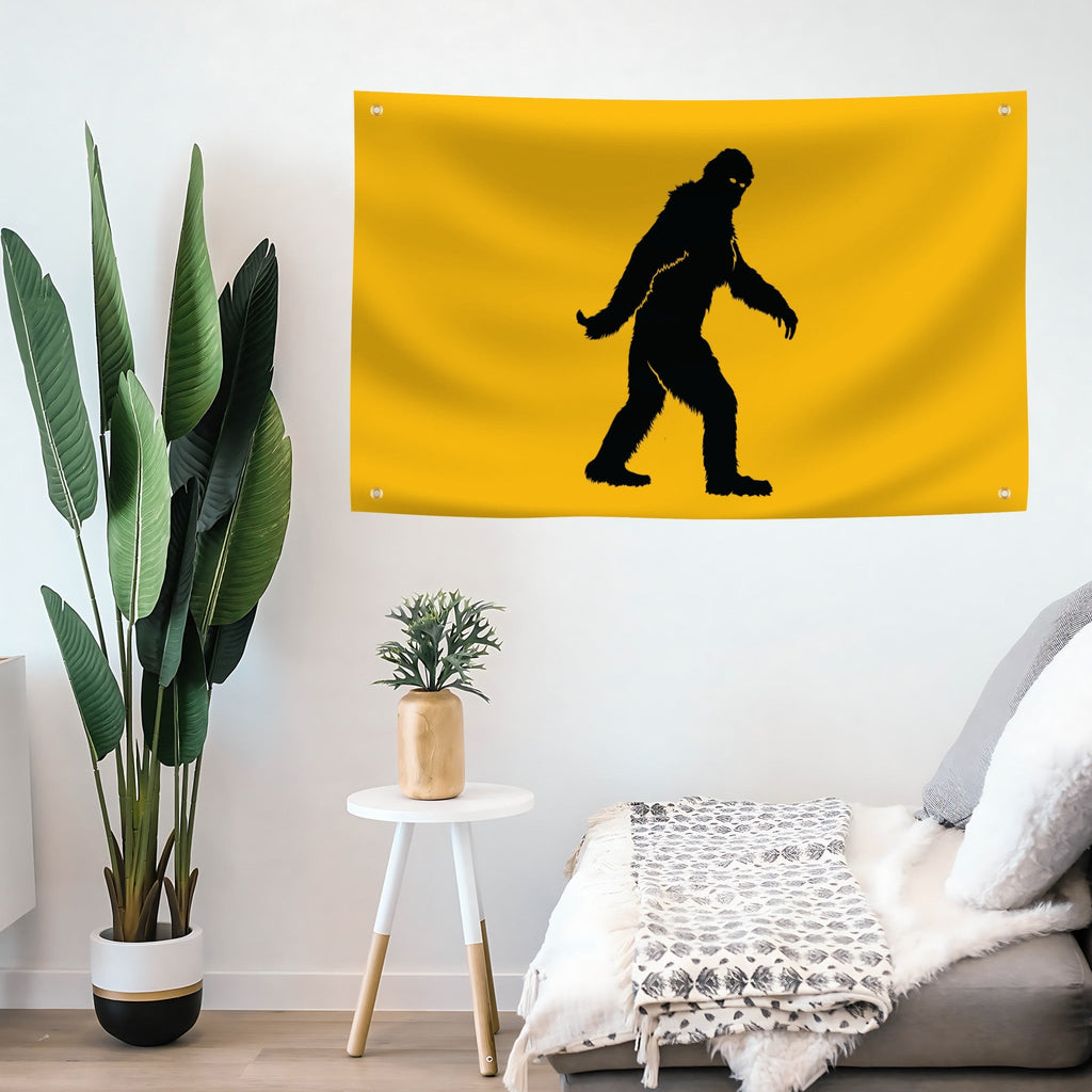 Bigfoot Flag (Yellow)