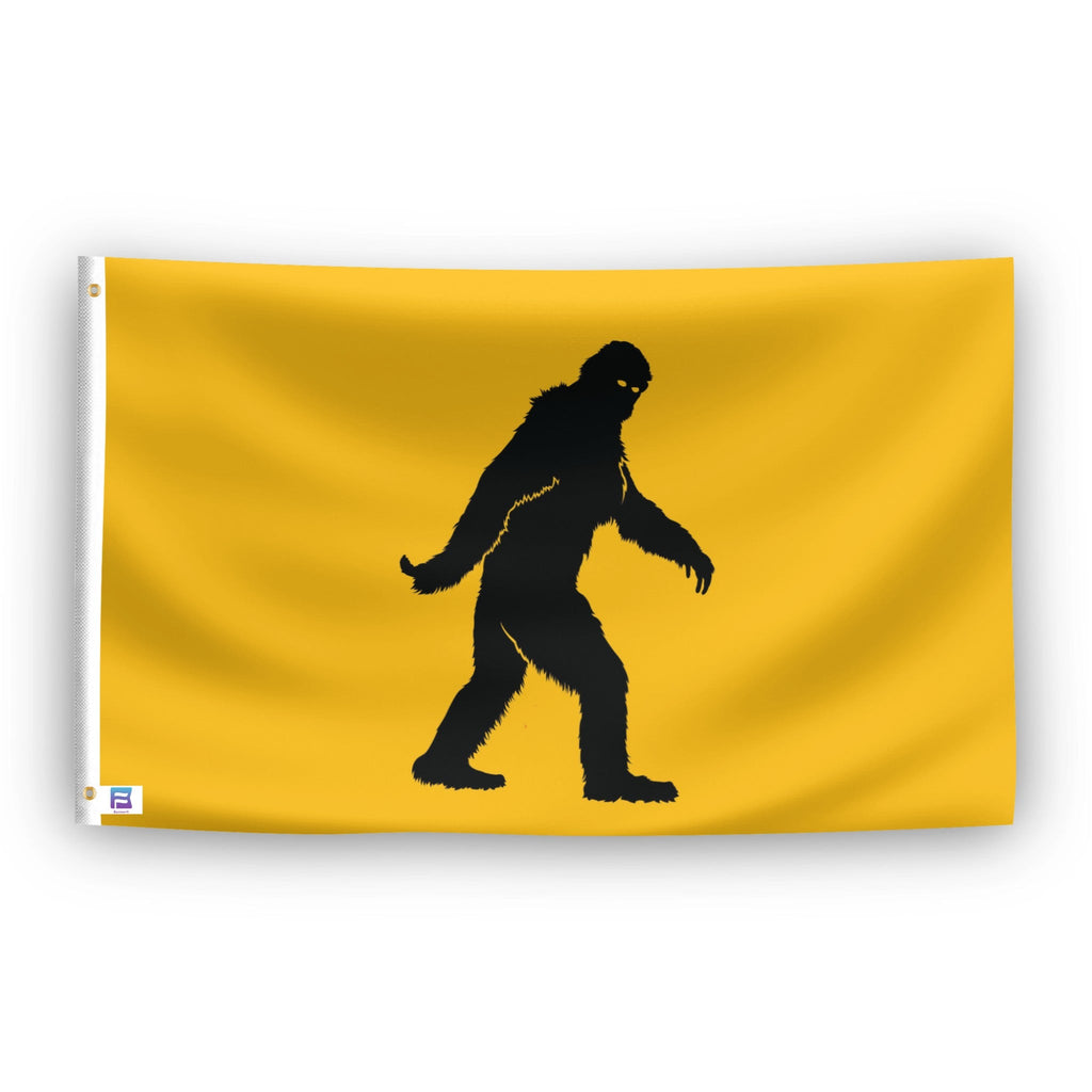 Bigfoot Flag (Yellow)
