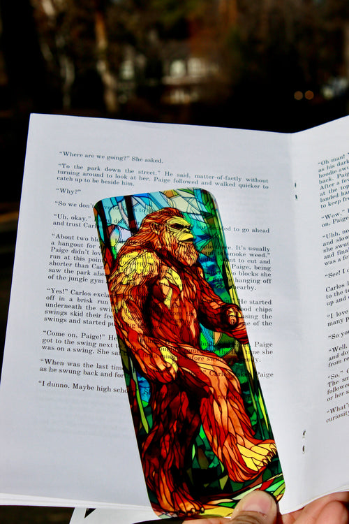 Bigfoot Bookmark – Handmade Sasquatch Bookmark, Sasquatch Gift, Unique Bigfoot Gift