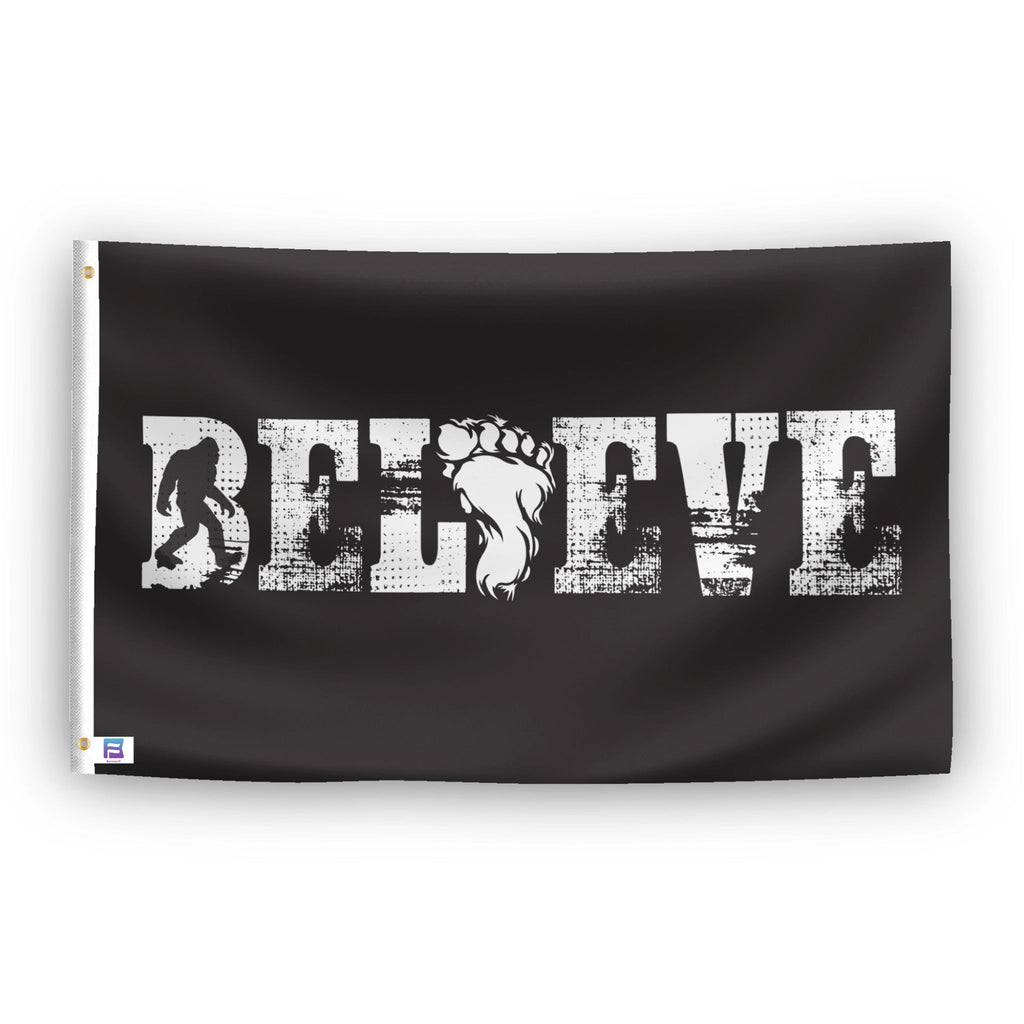 Bigfoot Believe Flag