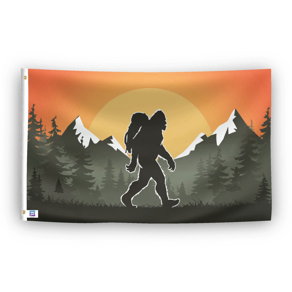 Bigfoot Hiking Flag