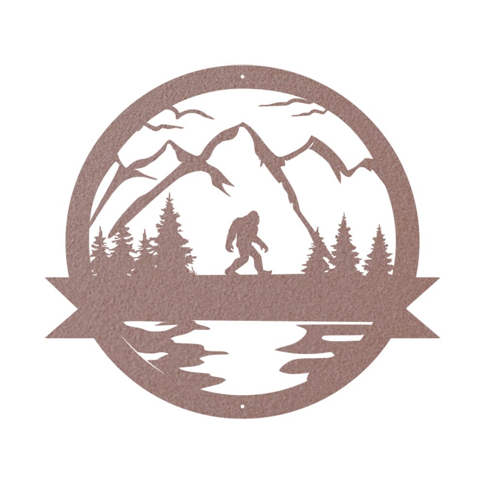 Bigfoot Metal Sign