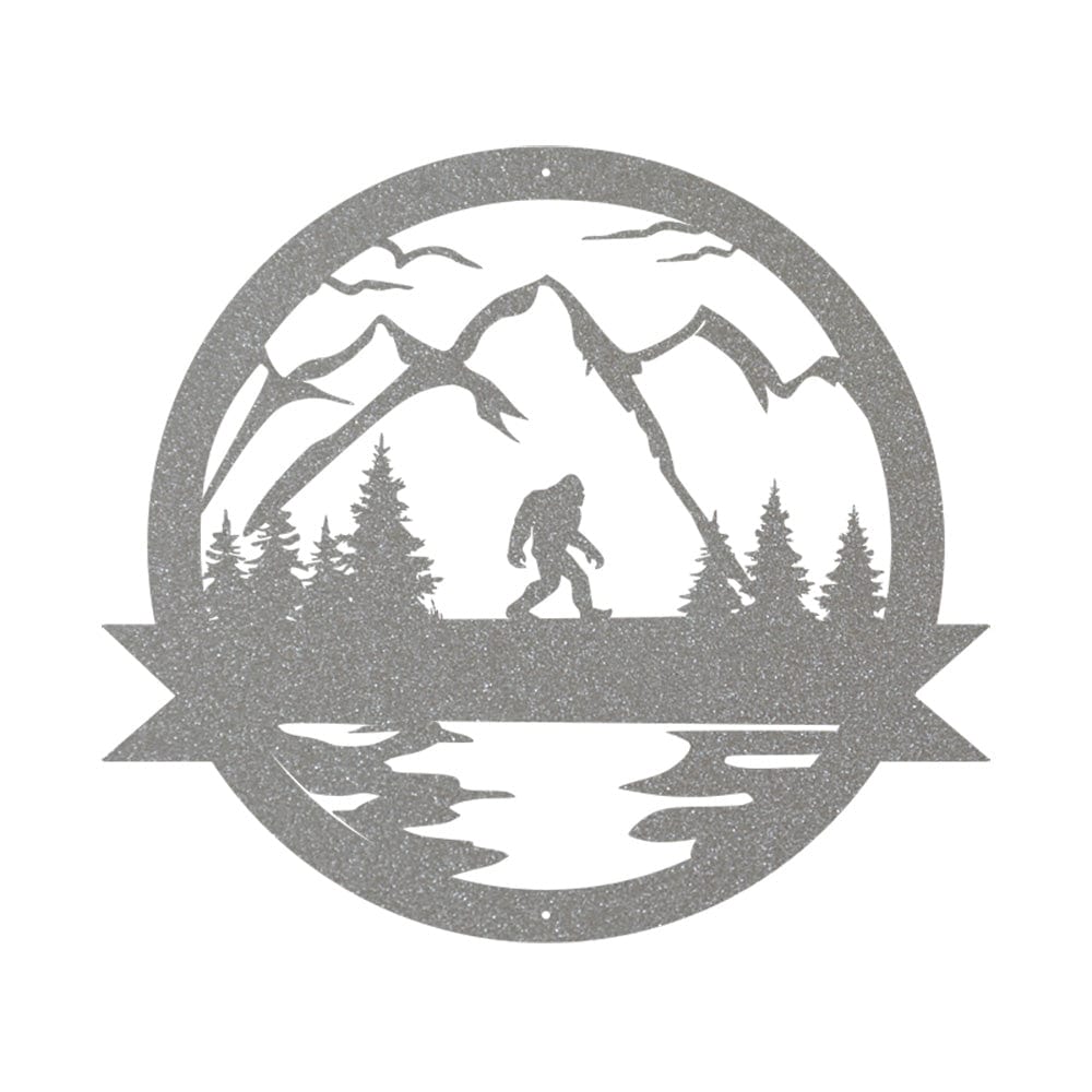 Bigfoot Metal Sign
