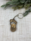 Bigfoot / Sasquatch Believe Keychain